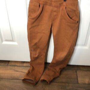 Cat & Jack burnt orange Pants, Boys size 10